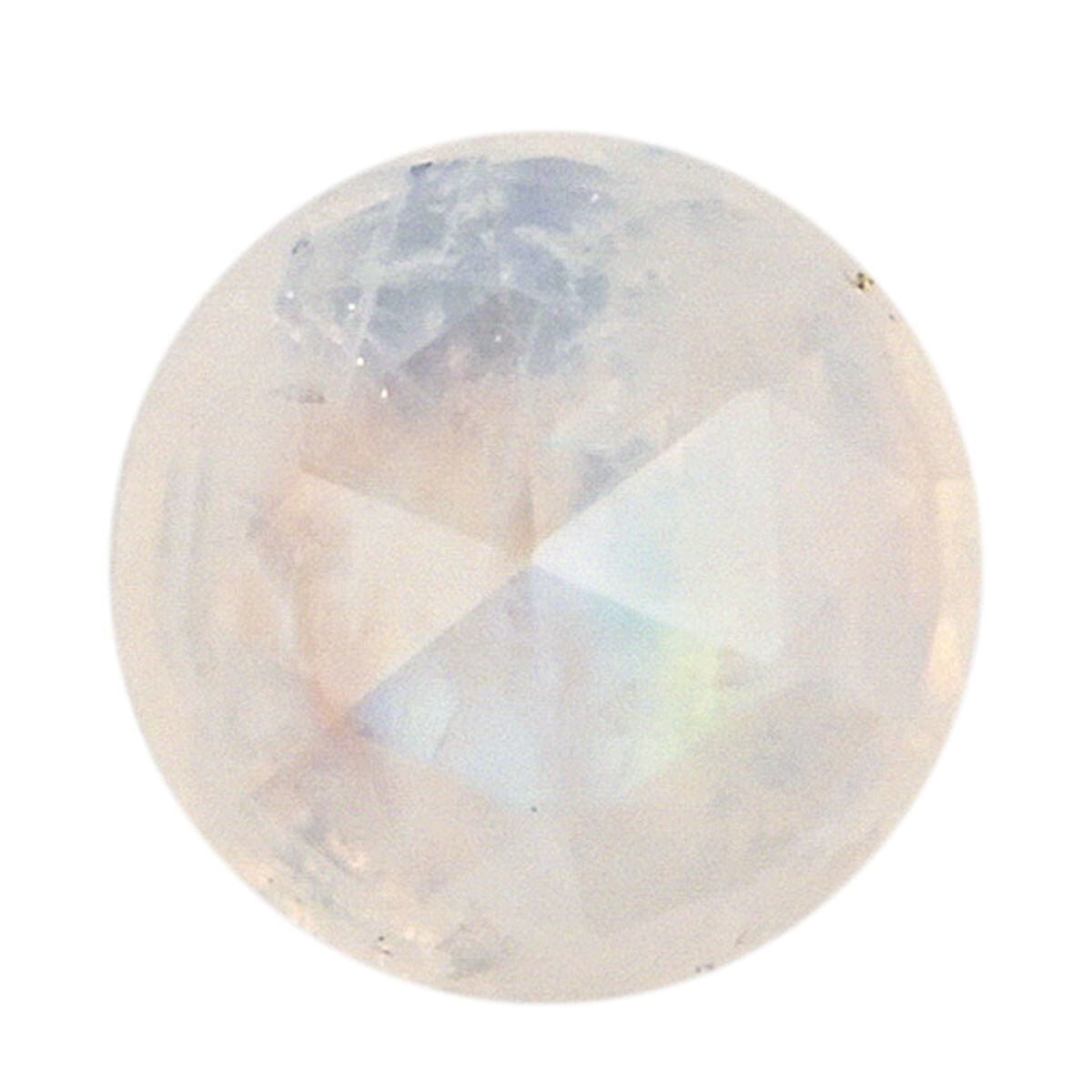 AA Rainbow Moonstone (Rnd 6 mm) 0.74 ctw