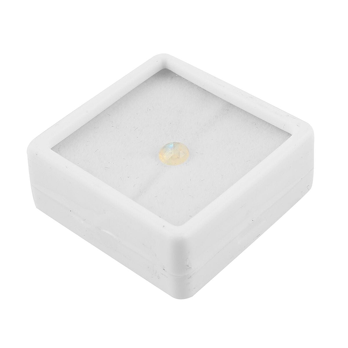 AA Rainbow Moonstone (Rnd 6 mm) 0.74 ctw