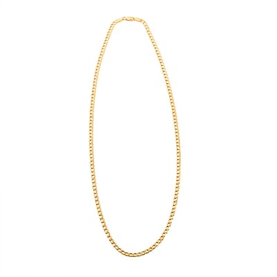 Cuban Chain Necklace in 14K Yellow Gold 13 Grams 22 Inches