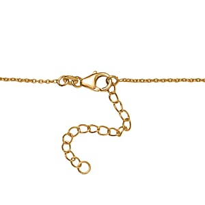 D'Joy Madagascar Yellow Sapphire and Multi Gemstone 2.50 ctw Snake Necklace in 18K Vermeil Yellow Gold Over Sterling Silver 20 Inches