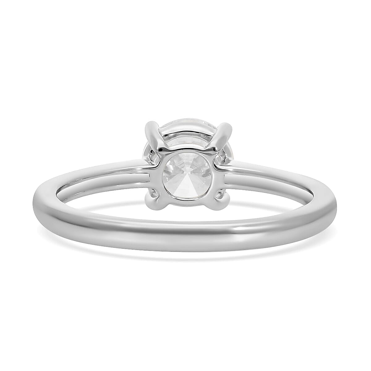 Luxuriant Lab Grown Diamond E-F VS 0.50 ctw Solitaire Ring in 950 Platinum (Size 10.0)