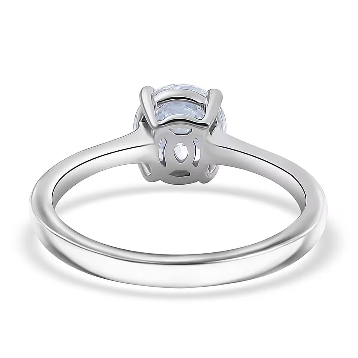 IGI Certified Luxuriant Lab Grown Diamond E-F VS 1.00 ctw Ring in 950 Platinum (Size 7.0) (Del. In 8-10 Days) image number 9