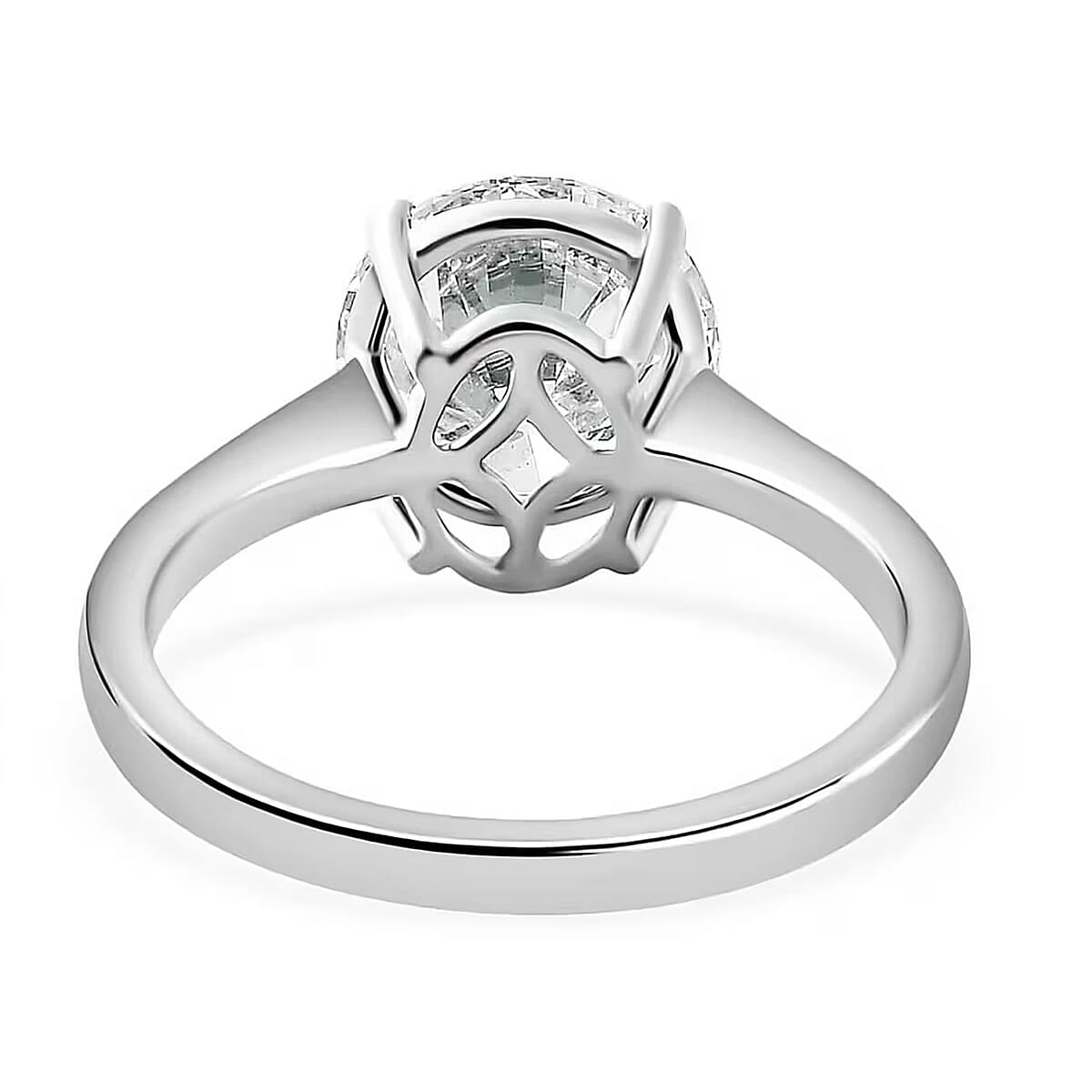 IGI Certified Luxuriant&nbsp;&nbsp;E-F, VS Lab Grown Diamond Ring in 950 Platinum 2.00 ctw (Size 9.0) (Del. In 8-10 Days) image number 9