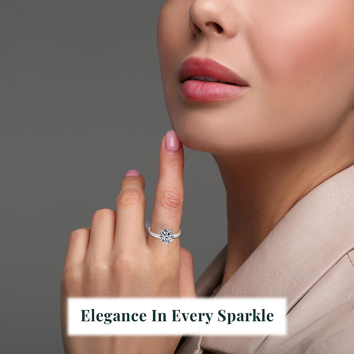 IGI Certified Luxuriant Lab Grown Diamond 3.00 ctw Solitaire Ring in 950 Platinum (Size 5.0) image number 1