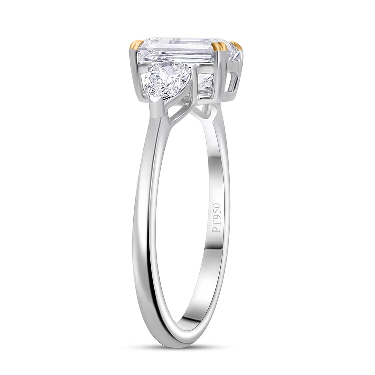 IGI Certified Luxuriant Lab Grown Diamond E-F VS2 2.00 ctw Ring in 950 Platinum (Size 10.0) (Del. in 10-12 Days) image number 8