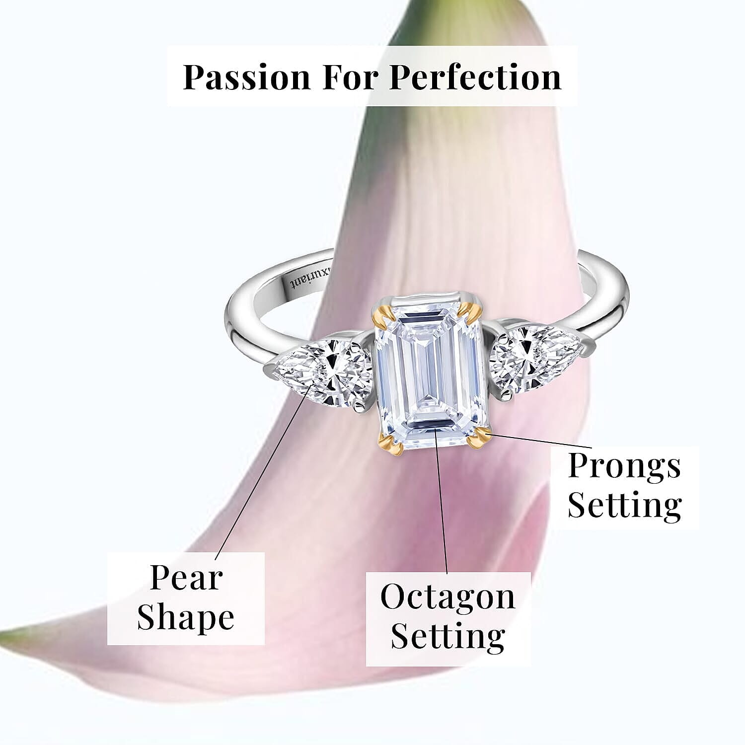 IGI Certified 950 Platinum Luxuriant Lab Grown Diamond (E-F, VS2) Ring (Size 8.5) 2.00 ctw