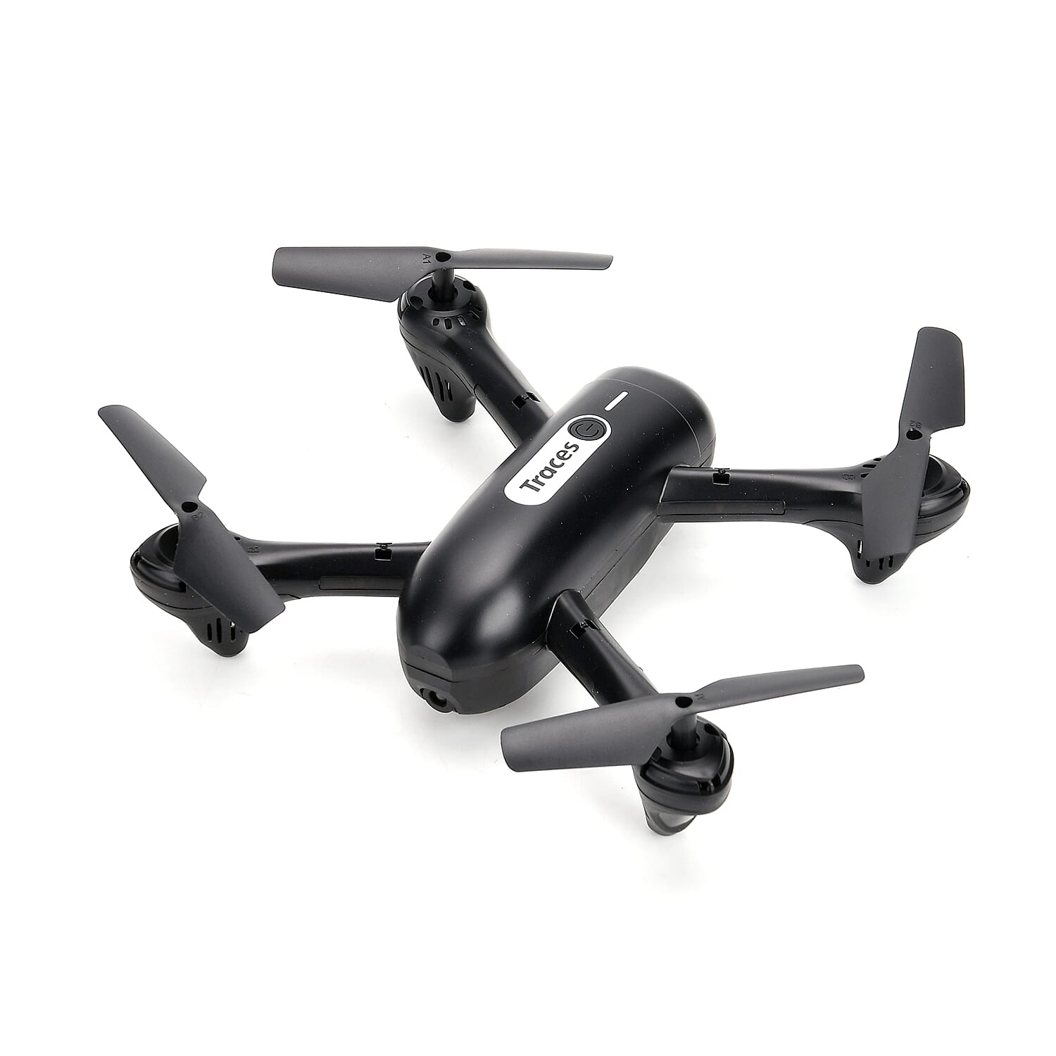 Black 4-Axis Aerocraft Remote Control Toy with Remote and Gloves