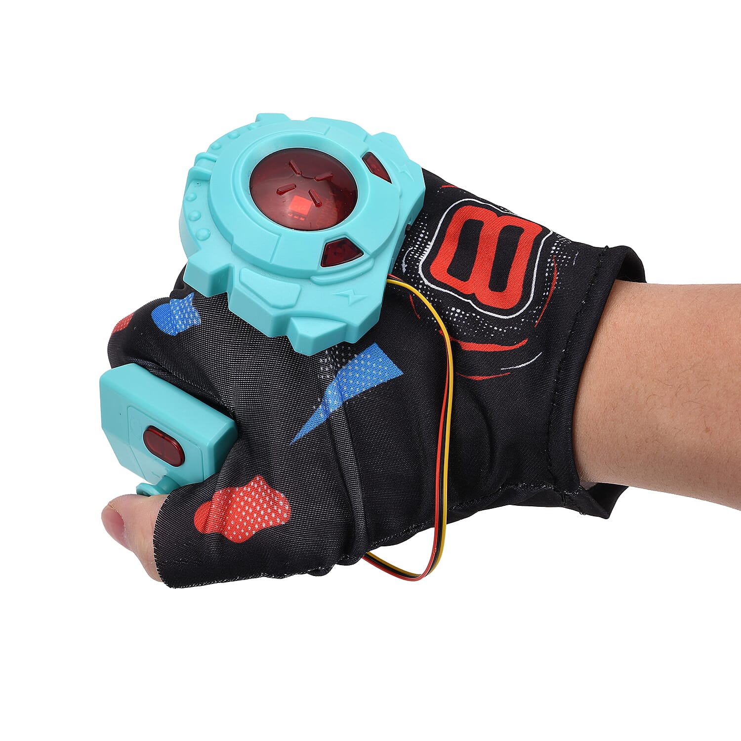 Black 4-Axis Aerocraft Remote Control Toy with Remote and Gloves