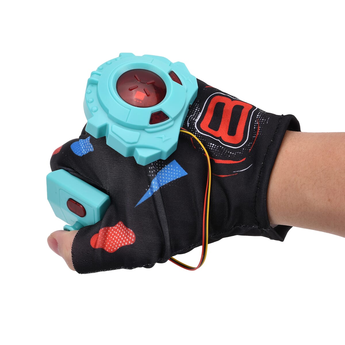 Black 4-Axis Aerocraft Remote Control Toy with Remote and Gloves image number 5
