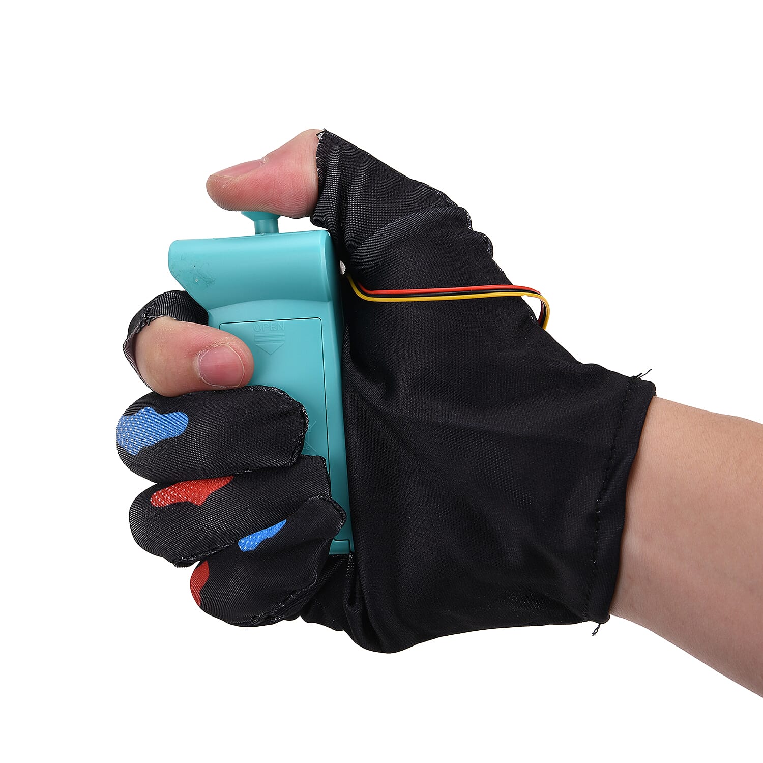 Black 4-Axis Aerocraft Remote Control Toy with Remote and Gloves