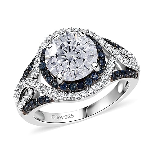 Moissanite & Blue Sapphire / 7 - Product card gallery slide 1 (10177938784569)