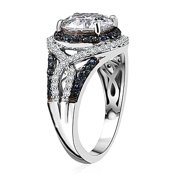 Moissanite & Blue Sapphire / 7 - Product card gallery slide 4 (10177938784569)