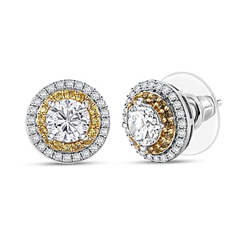 Moissanite & Yellow Sapphire - Product card gallery slide 1 (10177938948409)