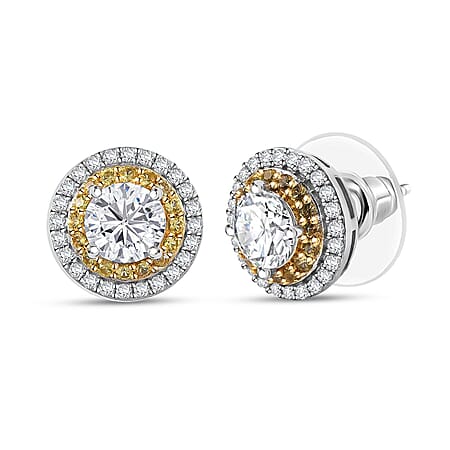 Moissanite & Yellow Sapphire - Product card gallery slide 1 (10177938948409)