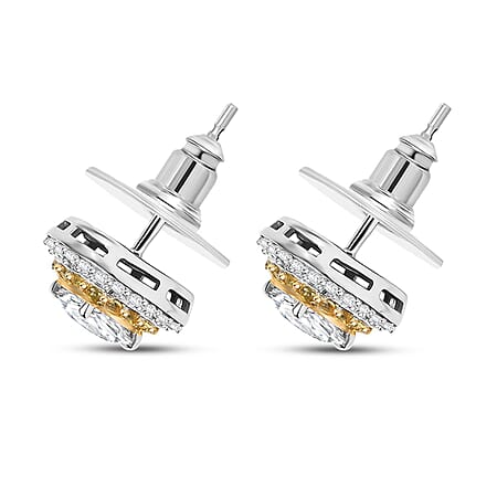 Moissanite & Yellow Sapphire - Product card gallery slide 4 (10177938948409)