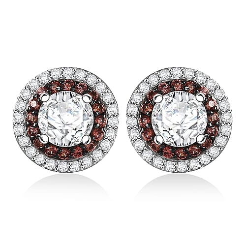 Moissanite & Red Sapphire - Product card gallery slide 1 (10177938948409)