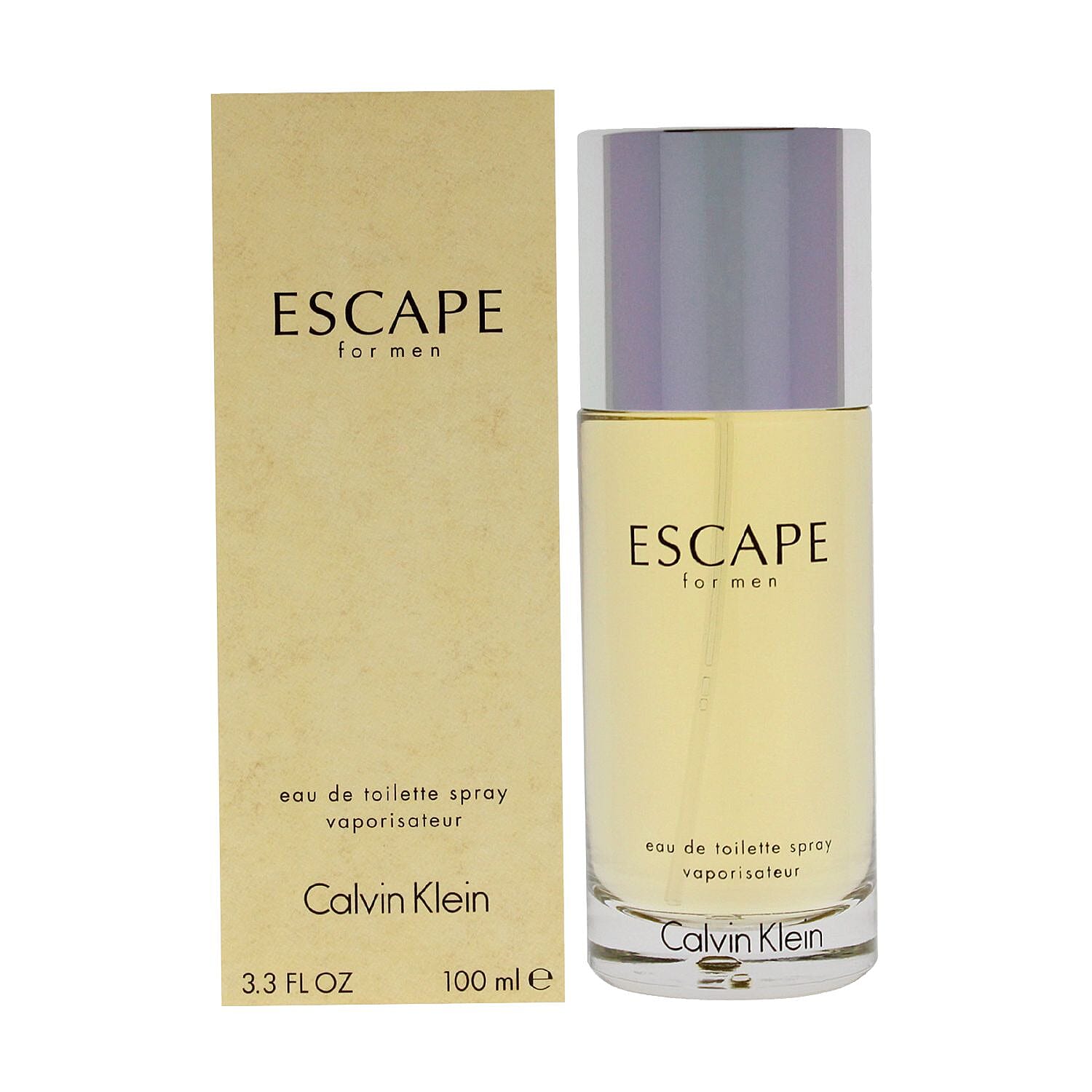 Calvin Klein Eacape Eau De Toilette Spray Vaporisateur 3.3oz