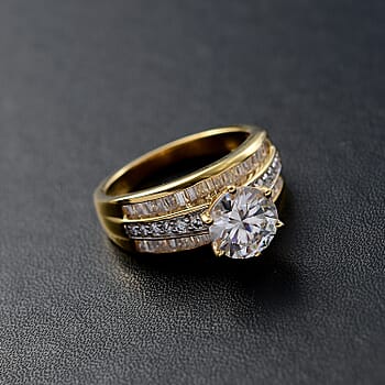 Yellow Gold Over Sterling Silver / 10 - Product card gallery slide 2 (10177940914489)