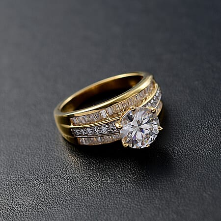 Yellow Gold Over Sterling Silver / 10 - Product card gallery slide 2 (10177940914489)