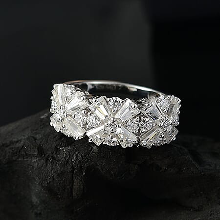 Rhodium Over Sterling Silver / 10 - Product card gallery slide 2 (10177941471545)