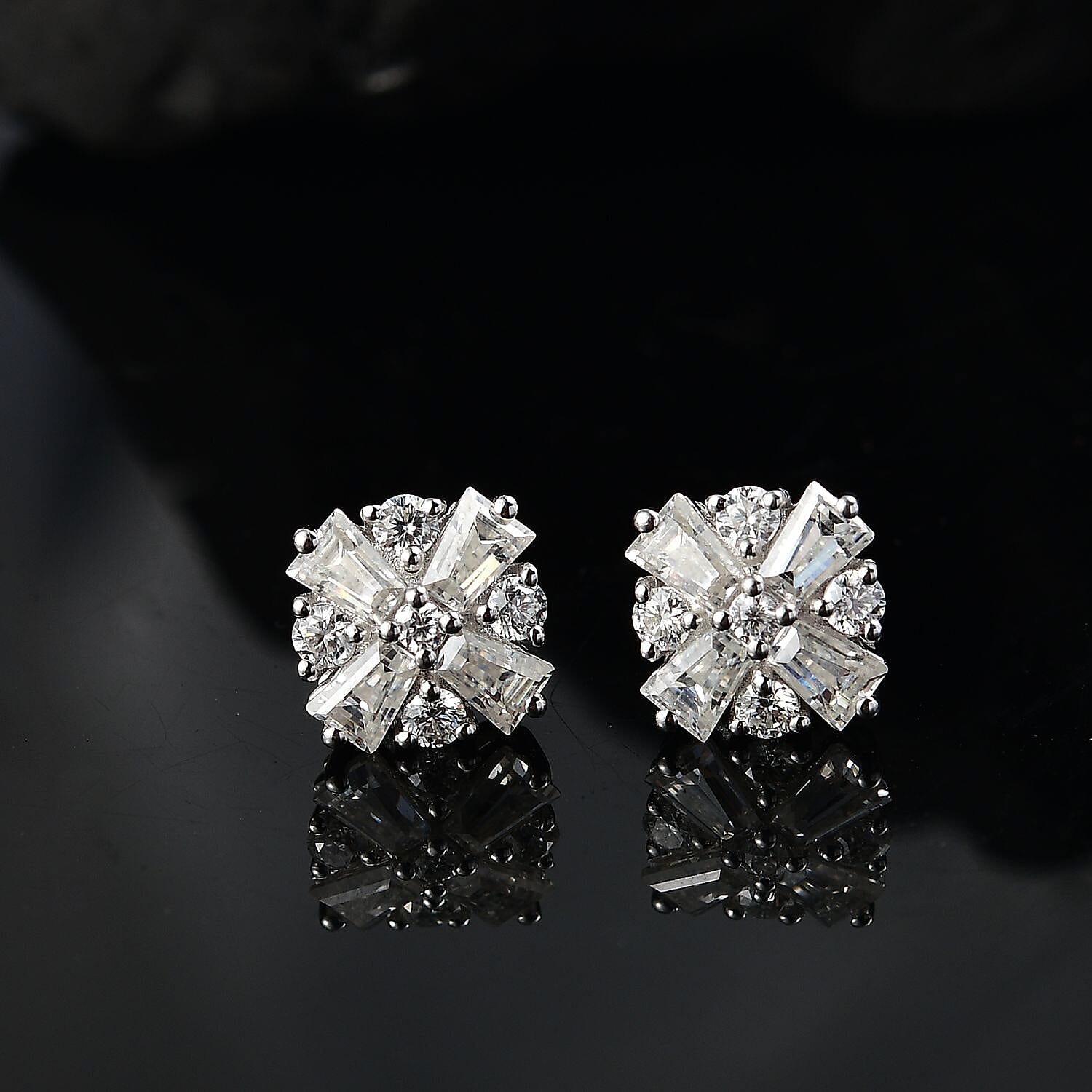 Rhodium Over Sterling Silver - Product card gallery slide 2 (9432664178943)