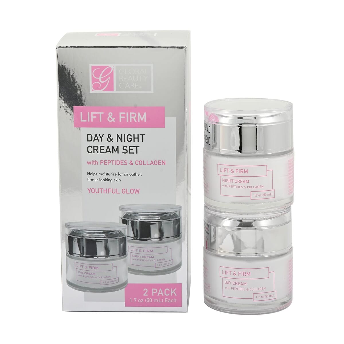 Global Beauty Care Day & Night Lift & Firm Cream Sets 2ct image number 0