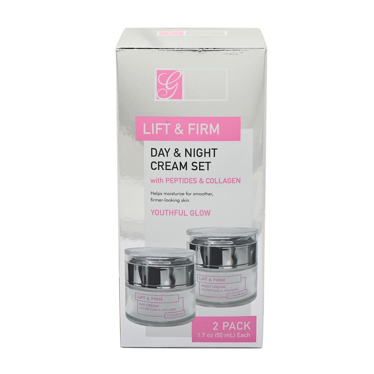 Global Beauty Care Day & Night Lift & Firm Cream Sets 2ct image number 2