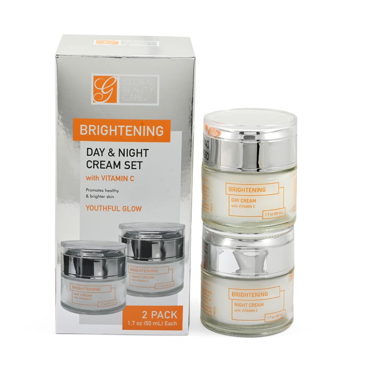 Global Beauty Care Day & Night Brightening Cream Sets 2ct image number 0