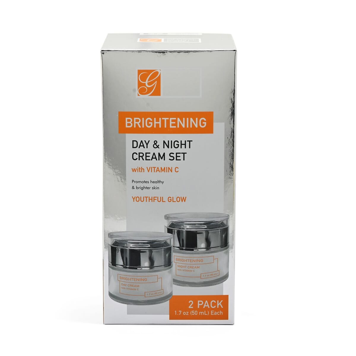 Global Beauty Care Day & Night Brightening Cream Sets 2ct image number 2