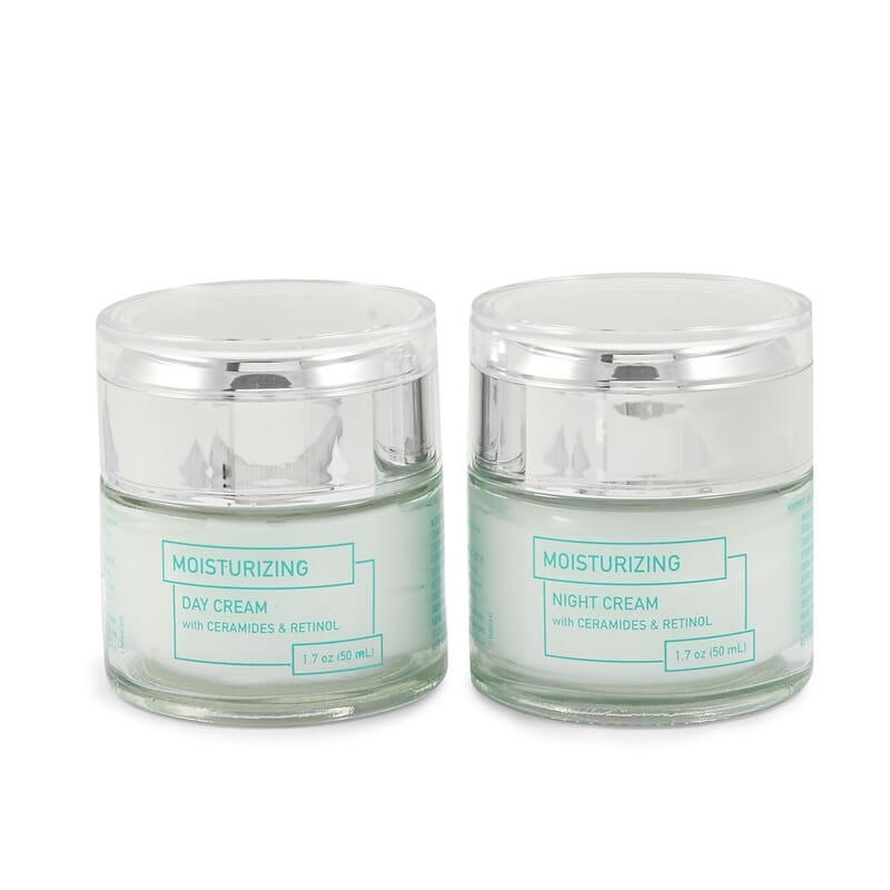 Global Beauty Care Day & Night Moisturizing Cream Sets 2ct