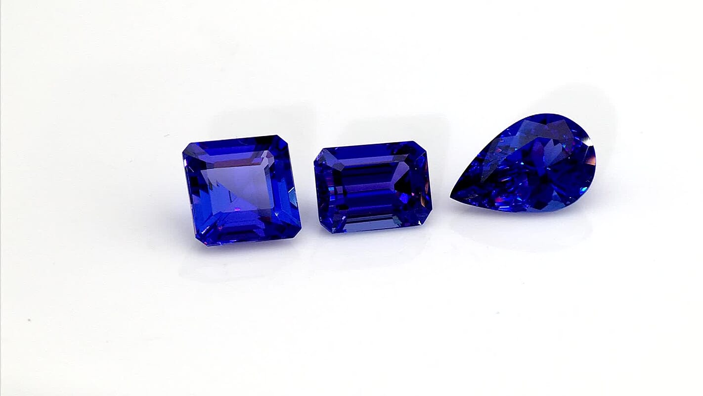 Certified and Appraised AAAA Asscher Cut Tanzanite (Sqr Free Size) 10.00 ctw