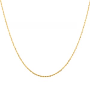 14K Yellow Gold 1.5mm Rope Chain Necklace 24 Inches 1.70 Grams