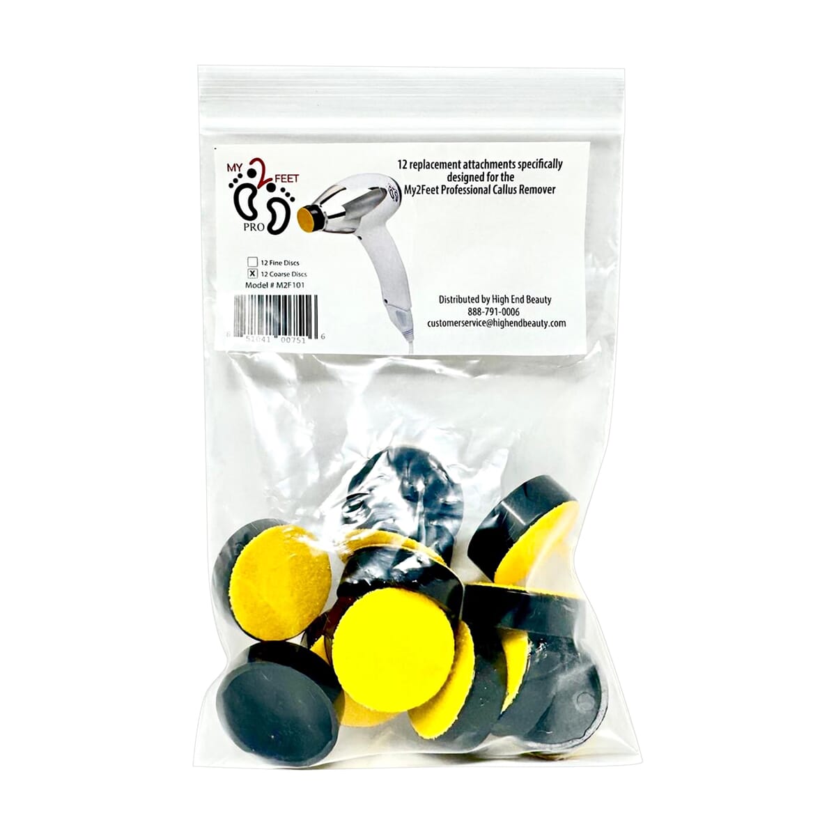 My2Feet Professional Callus Remover Replacement Discs (Set of 12) image number 0