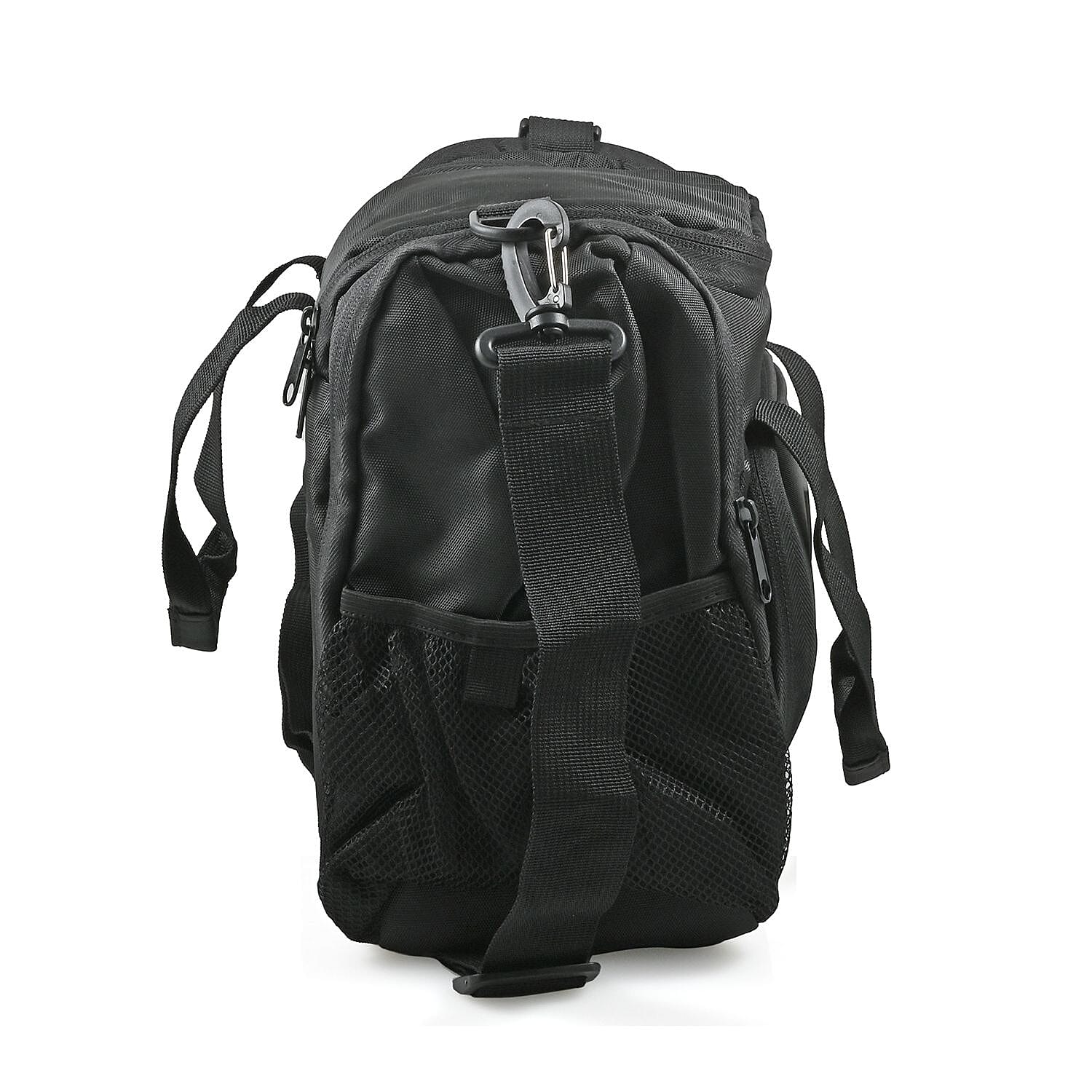 Tony Little Fitbag on the Go Meal Prep Multi Compartment Kit -Black
