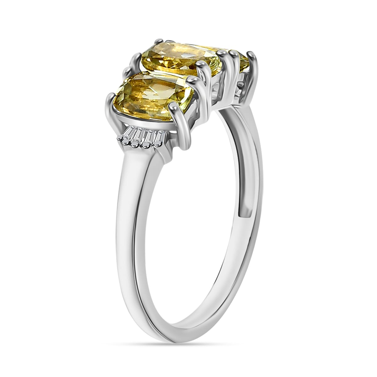 Rhapsody AAAA Turkizite and E-F VS2 Diamond Ring in 950 Platinum (Size 10.0) 4.50 Grams 1.70 ctw image number 2