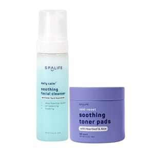 SpaLife Soothing Cleanse & Tone Duo Pack (Ships in 3-5 Business Days)