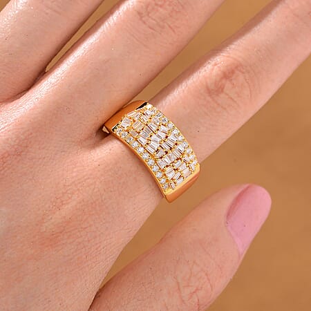 Yellow Gold Over Sterling Silver / 10 - Product card gallery slide 2 (10177946190137)