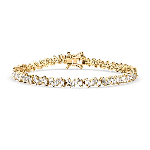 Yellow Gold Over Sterling Silver / 7.25 Inches - Product card gallery slide 1 (9432671158527)
