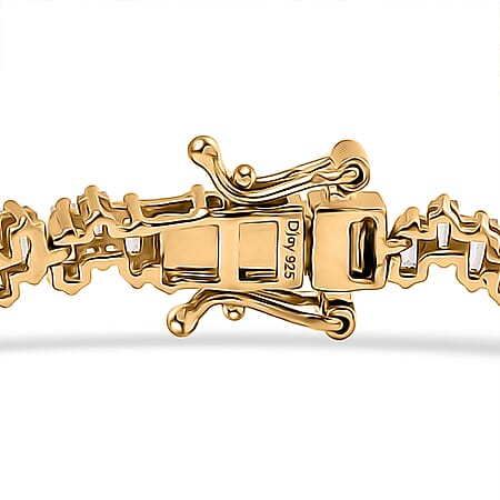 Yellow Gold Over Sterling Silver / 8 Inches - Product card gallery slide 2 (10177946288441)
