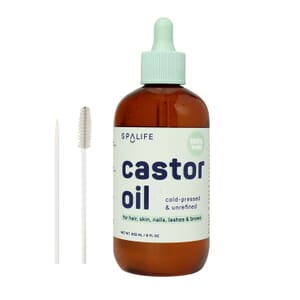 SpaLife Multi-Purpose Castor Oil Serum - Mint Bottle with Dropper (Ships in 3-5 Business Days)