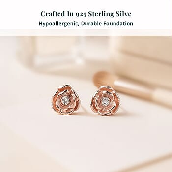 Rose Gold Over Sterling Silver - Product card gallery slide 3 (10177947140409)