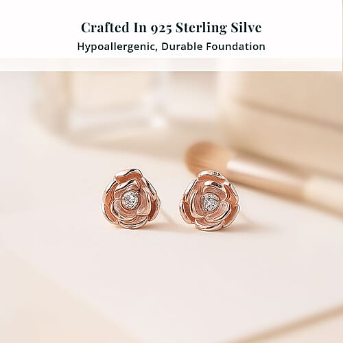 Rose Gold Over Sterling Silver - Product card gallery slide 3 (10177947140409)