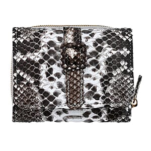 The Grand Pelle Natural 100% Genuine Python Leather Womens Wallet