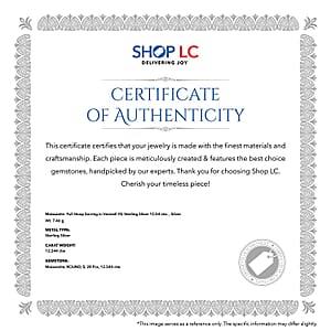 D'Joy 100 Facet Moissanite 13.75 ctw Hoop Earrings in 18K Vermeil Yellow Gold Over Sterling Silver