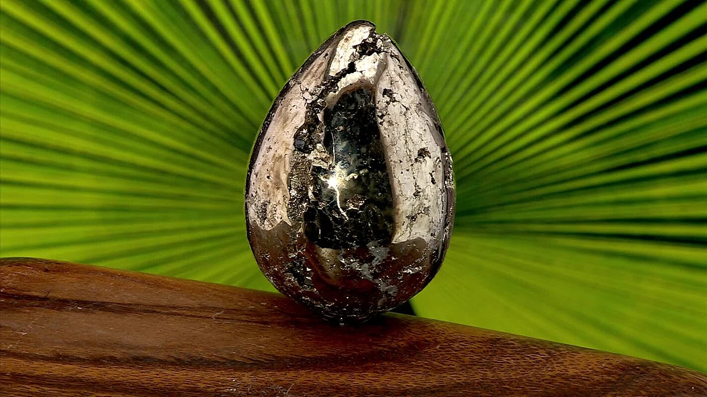 Pyrite Egg -S Approx 525ctw