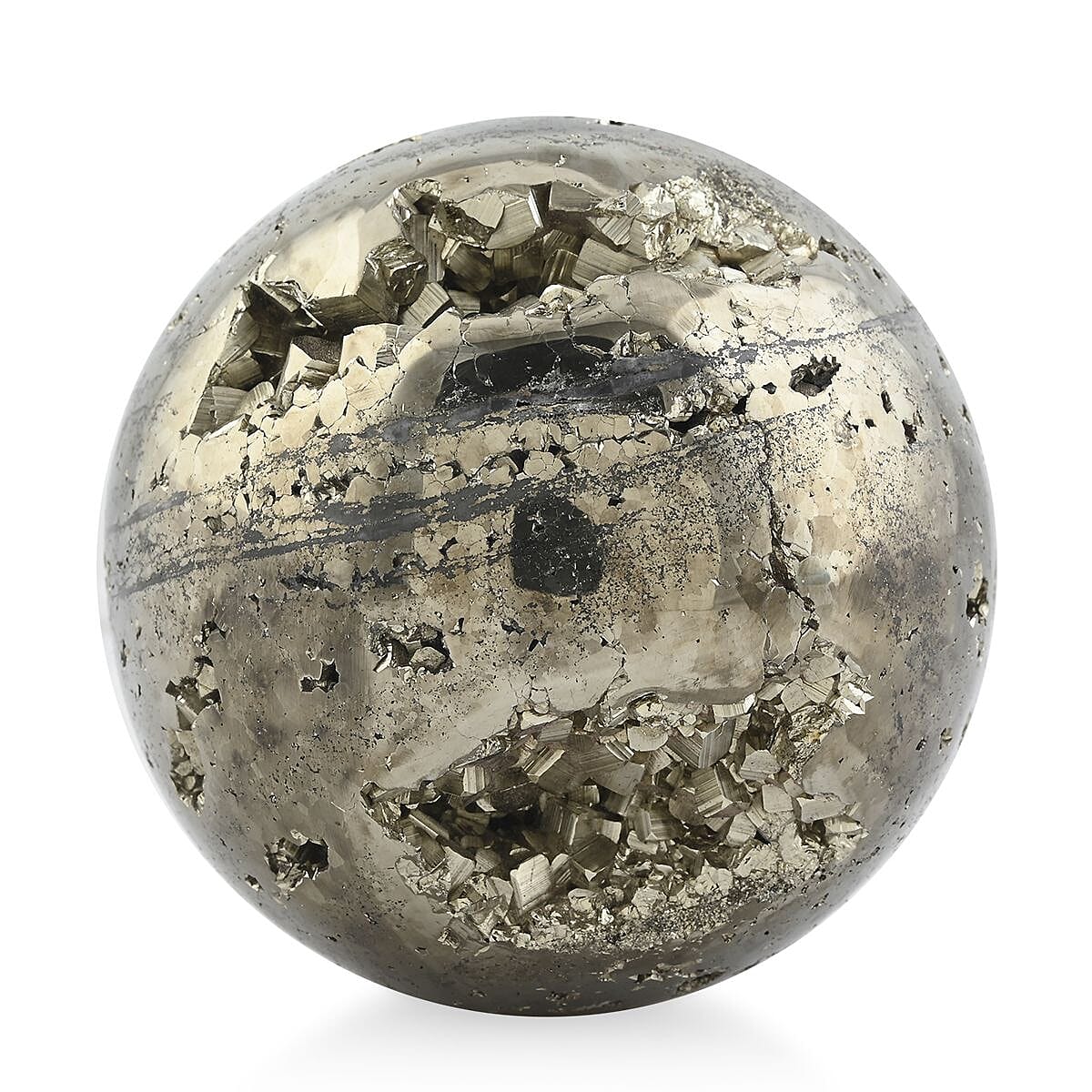 Pyrite Sphere -M Approx 4670ctw image number 1