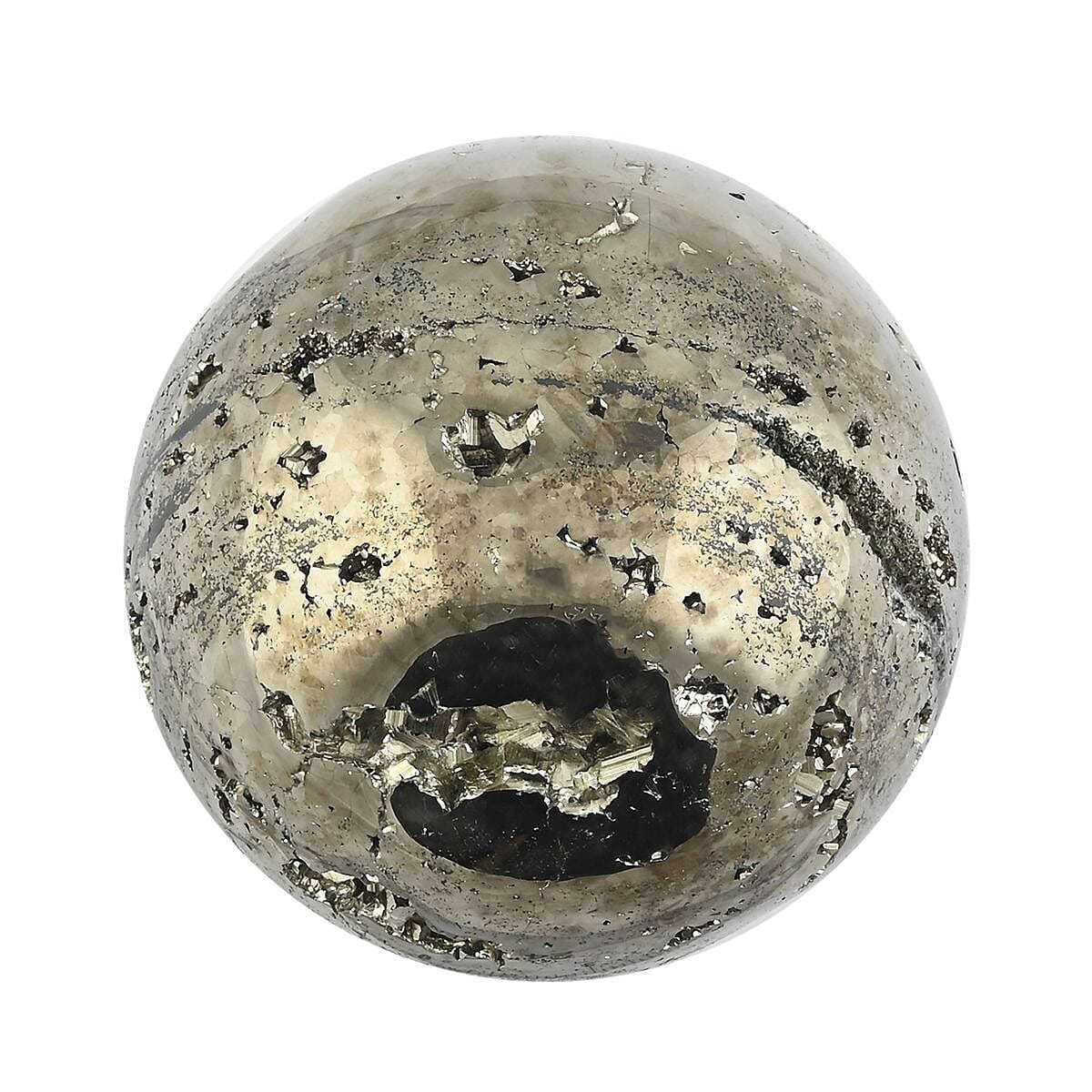 Pyrite Sphere -M Approx 4670ctw image number 2