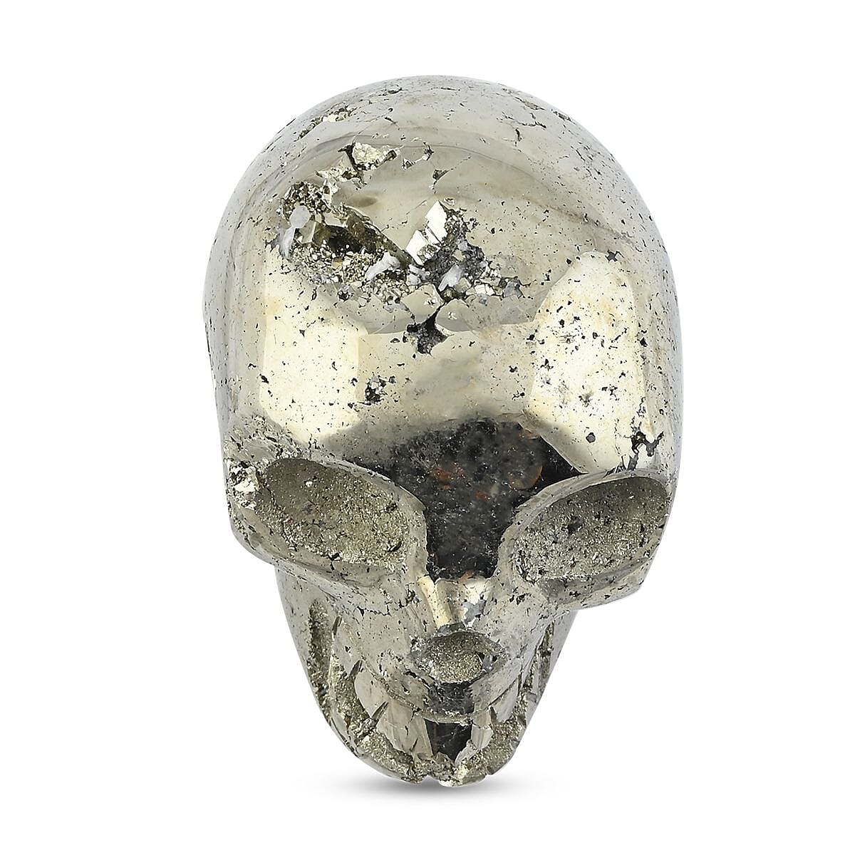 Pyrite Skull Approx 2668ctw