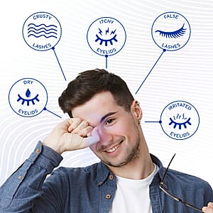 QIQ EyeLid & Eyelash Cleanser BOGO Bundle (2x 2oz)