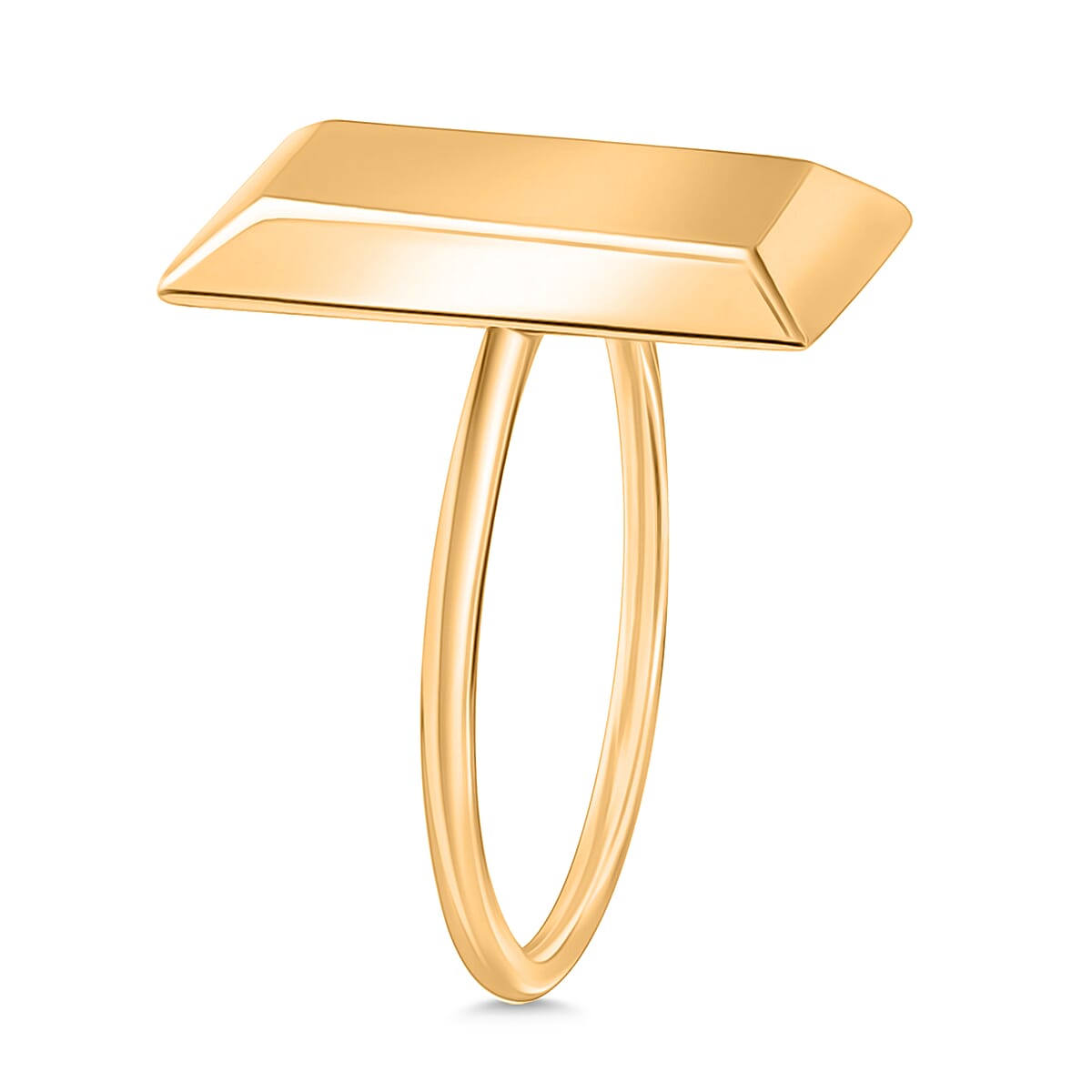 Bar Ring in 14K Yellow Gold (Size 7.5) 2.25 Grams (Del. in 10-12 Days) image number 2